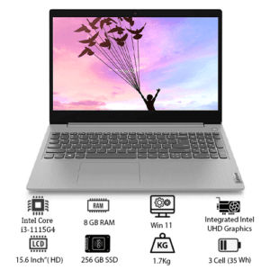 Laptop Lenovo Ideapad Slim 3 15ITL05 81X800KRVN ( Intel core i3- 1115G4/8GB/256GB SSD/15.6HD/Win 11/ Platium Grey/2Y Premium)
