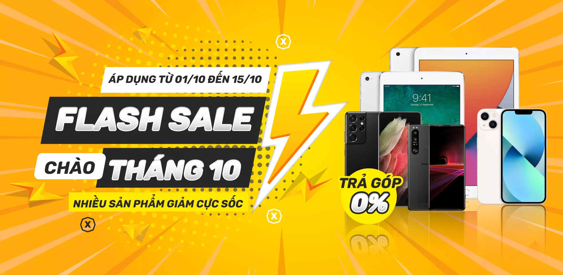 FLASH SALE THÁNG 10 - GIÁ HOT